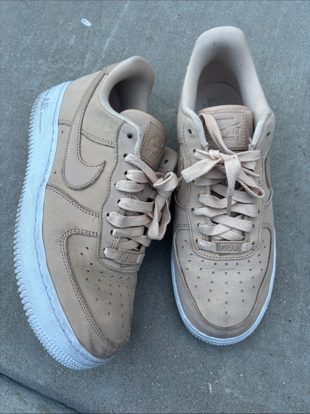 Nike Air Force 1 Low Sneakers - Beige - Picture 2 of 3